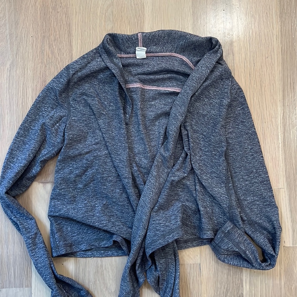 Ivivva girls long sleeve wrap cardigan